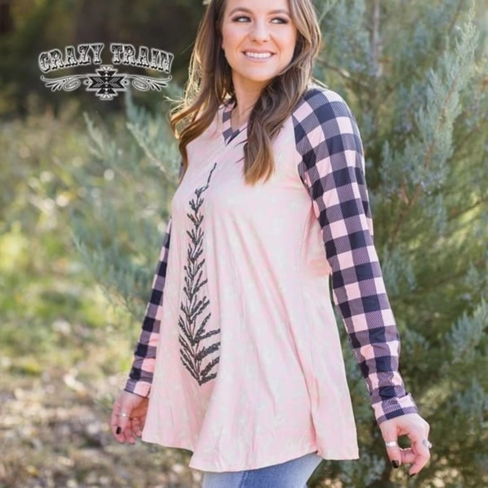 Crazy Train: JOLLY GOOD TOP ** CHRISTMAS TREE SHIRT
